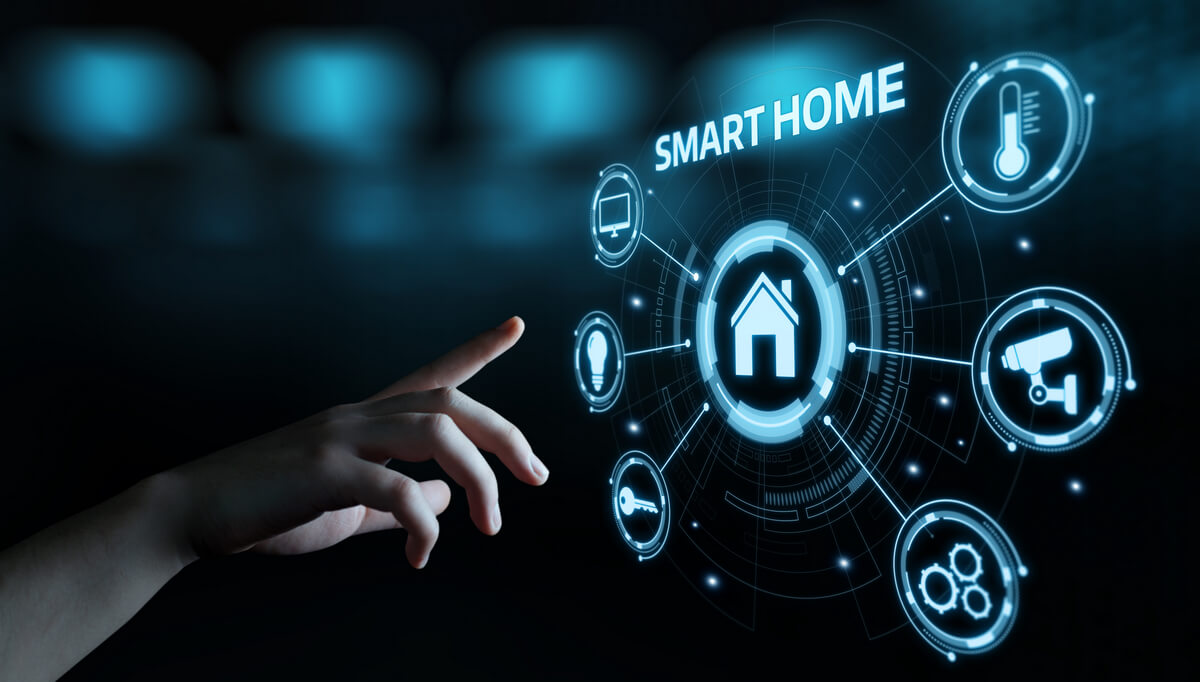 Smart home security system with AI-powered motion detection